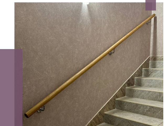 Пристенные поручни в Нефтекамске под ключ от 3953 руб. 