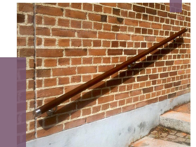 Изготовление пристенных поручней в Нефтекамске от 4467 руб. — ПРОЛЁТ-Нтк