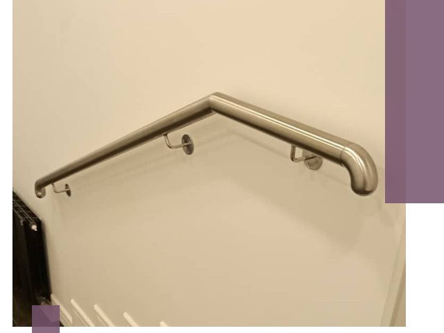 Изготовление пристенных поручней в Нефтекамске под ключ за сроки