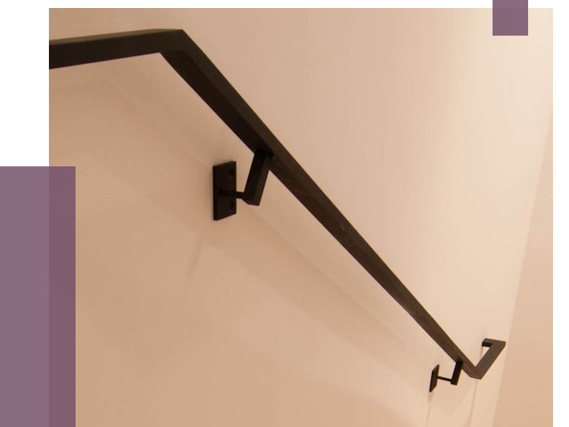 Монтаж пристенных поручней в Нефтекамске от 3594 руб. 