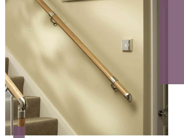 Монтаж пристенных поручней профессионально в Нефтекамске