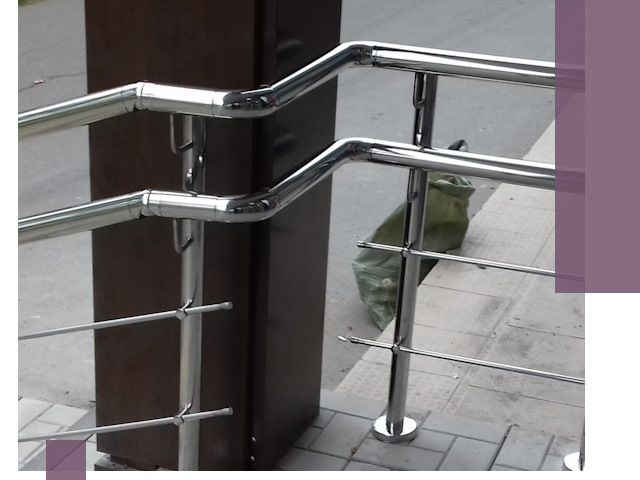 Монтаж поручней из нержавеющей стали в Нефтекамске качественно и быстро